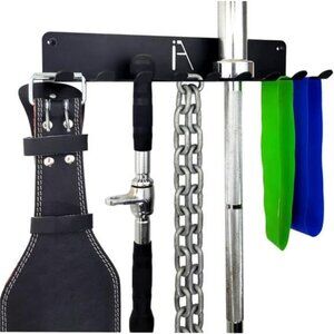 Gym Storage Rack 9 OR 11 Hook Heavy-Duty Gym Wall Organizer Gym Caddy Hanger
